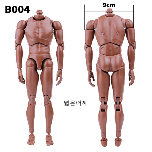 1/6 Black 004 body[중간어깨]재고보유 즉시 발송