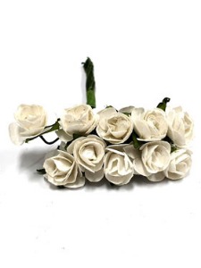 흰 장미 꽃다발