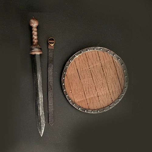 고대 전사,바이킹 칼과 방패